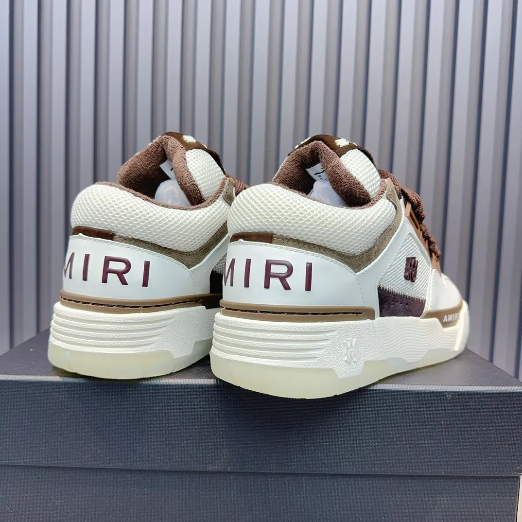 Men's shoes 💰660💰 AMIRI AMIRI trendy brand hot sale 🔥 Available all year round, couples 💑 Official website synchronization Imported fabrics 1⃣️ vs 1⃣️ replica, original factory special original sole, 35-45 (45. non-refundable)